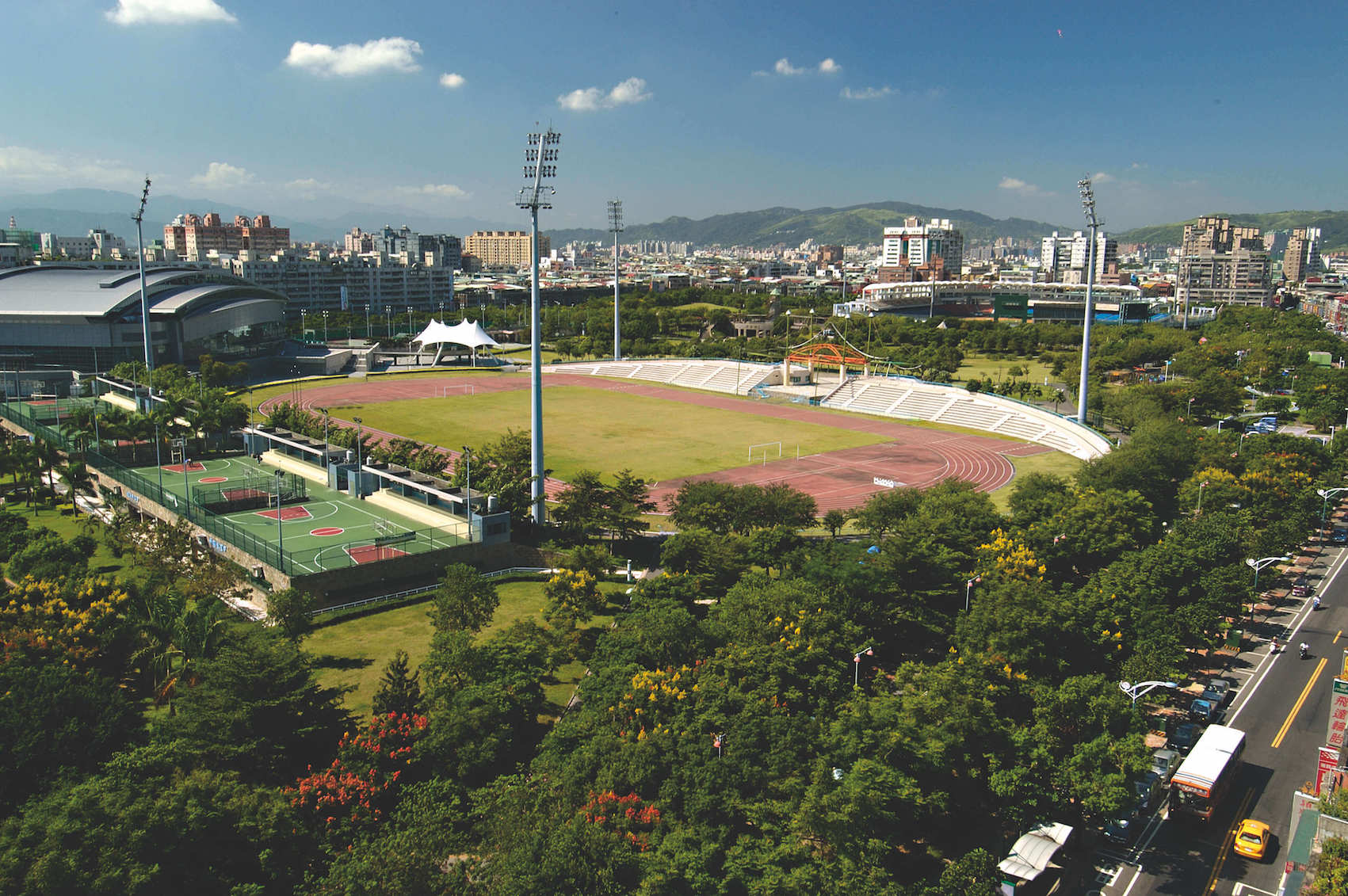 運動公園半鳥瞰